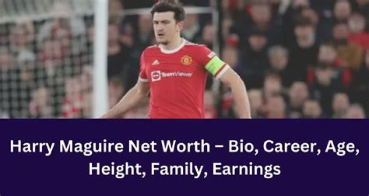 Harry Maguire Net Worth 2024