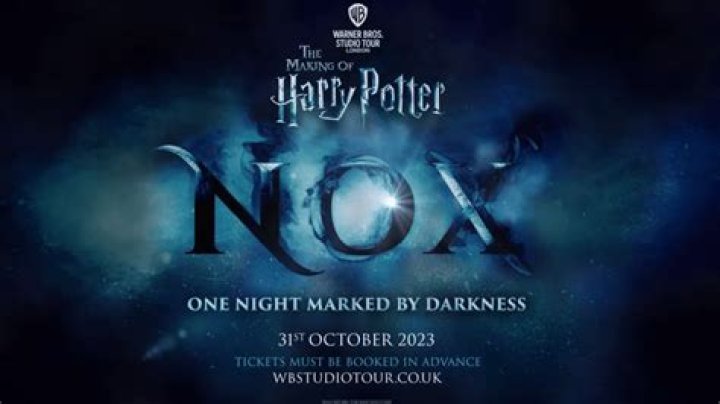 Harry Potter Nox Coming for Halloween
