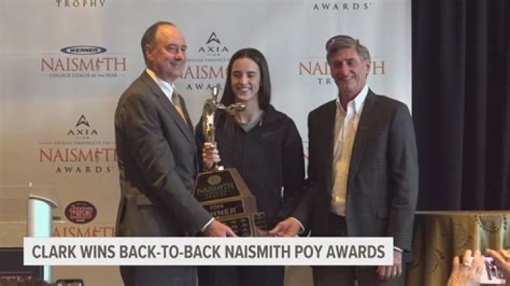 Hawkeyes’ Caitlin Clark wins Naismith player of the year award
