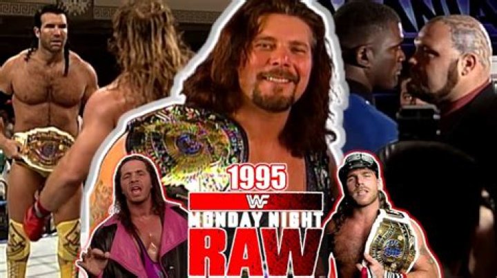 HBK collapsing on RAW - 1995?