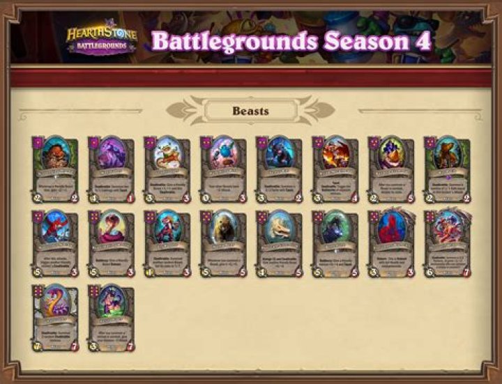 Hearthstone 26.2 Update Patch Notes Launches Battlegrounds Season 4
