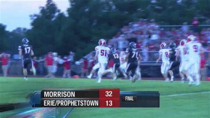 Highlights: Morrison 32, Erie-Prophetstown 13