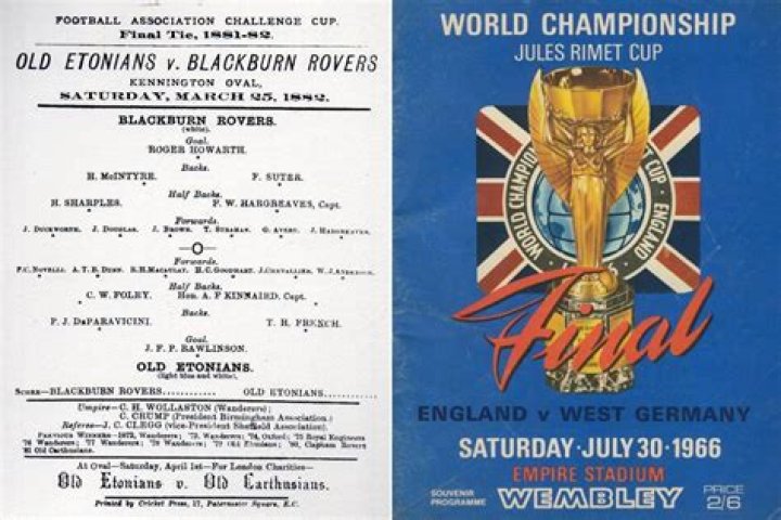 History of football programmes: Everton launched the first, the 1966 World Cup Final programme is the rarest and they can fetch thousands of pounds at auction