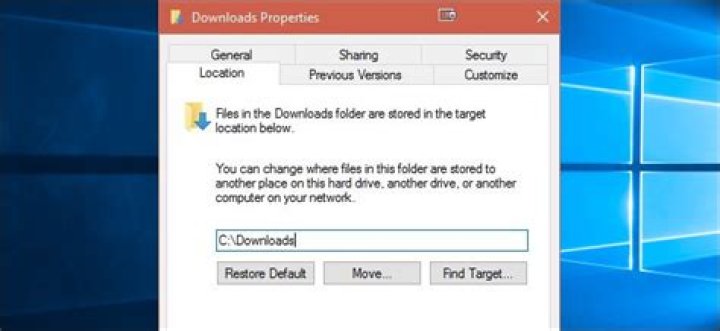 How Do You Change Windows' Default Download Path?