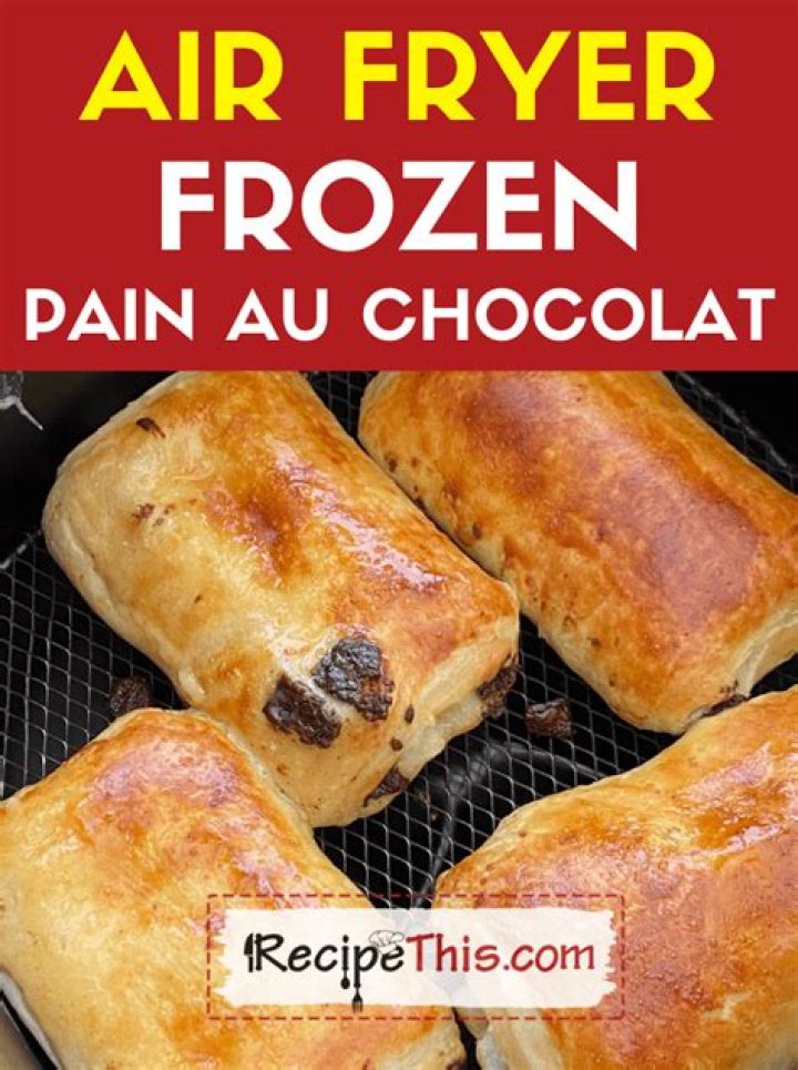 How do you cook frozen pain au chocolat?