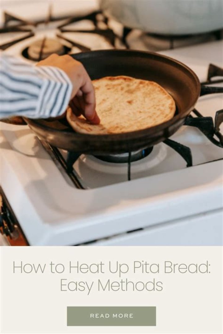 How do you warm up pita bread?