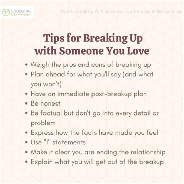 How to Break Up With Someone Nicely
