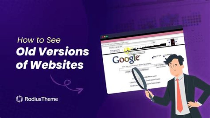 How to browse old versions of websites