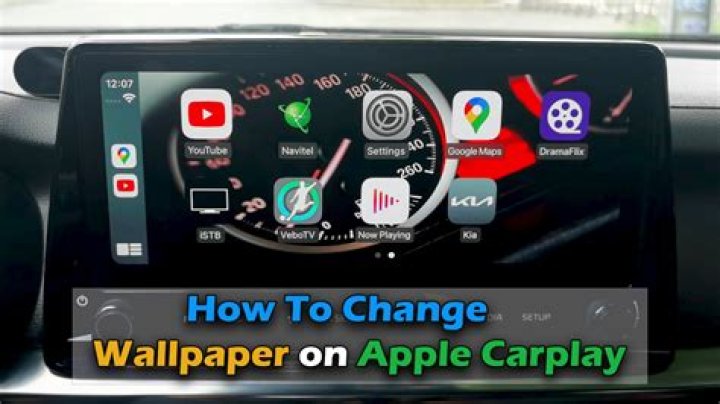 How to Change Your CarPlay Wallpaper