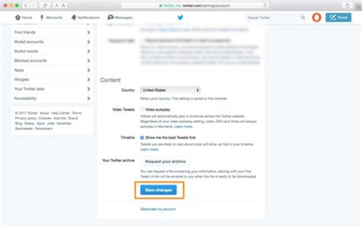 How to change your twitter username