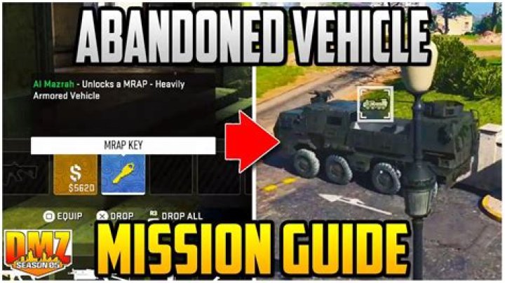 How To Complete Abandoned Vehicle DMZ Mission
