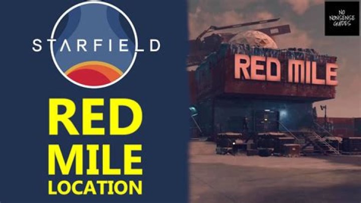 How To Complete Red Mile in Starfield (Location & Rewards)
