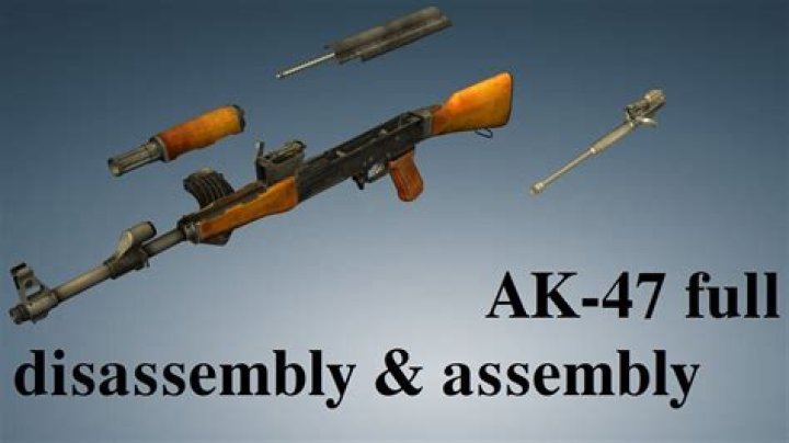 How to disassemble an ak 47