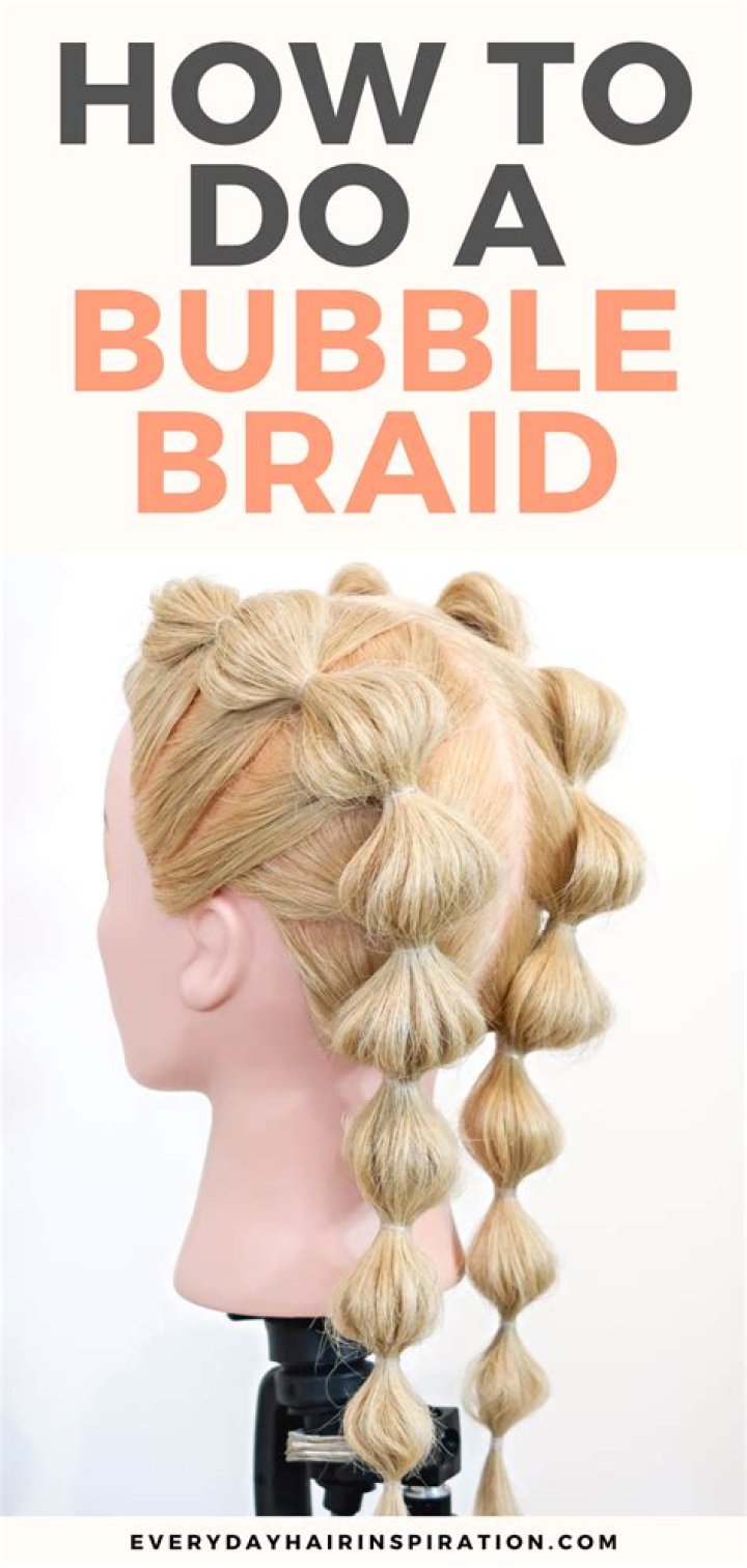 How To Do Bubble Braids, According To Stylists