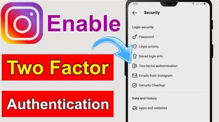 How to enable two-factor authentication on instagram