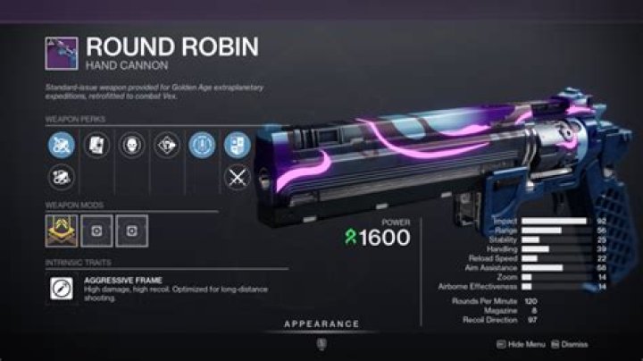 How to Get Destiny 2 Round Robin Hand Cannon
