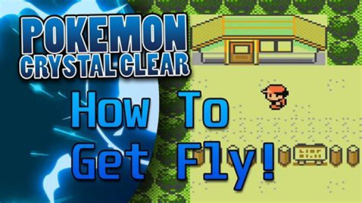How to get fly in pokémon crystal
