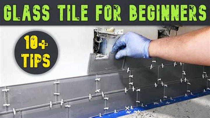 How to install glass tile
