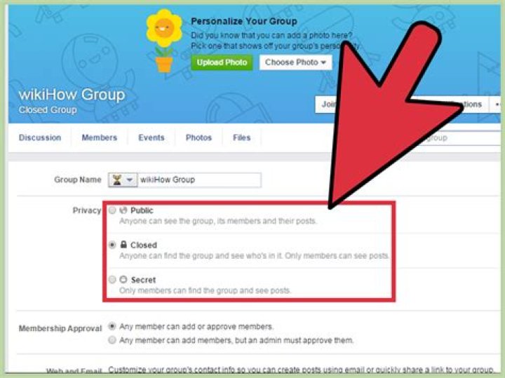 How to make a closed facebook group