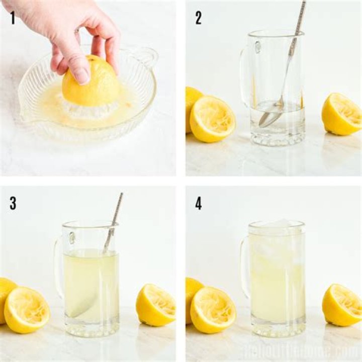 How to Make a Single Serving of Fresh-Squeezed Lemonade