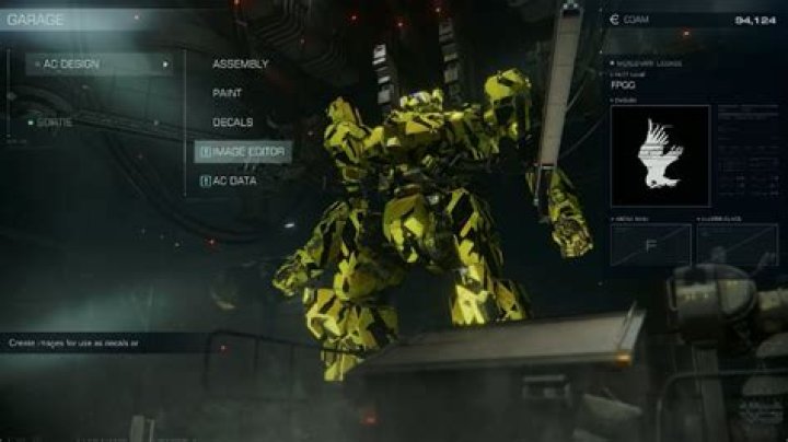 How to Make an Emblem in Armored Core 6