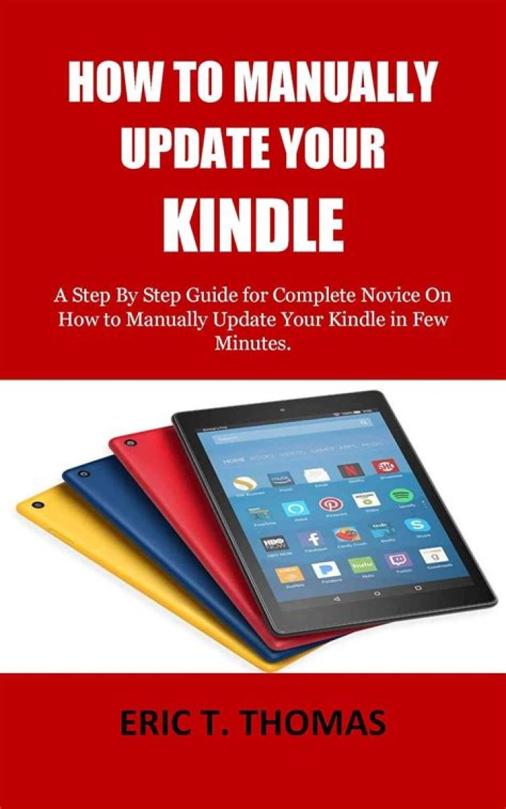 How to manually update your kindle