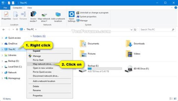 How to Map a Network Drive on Windows 10