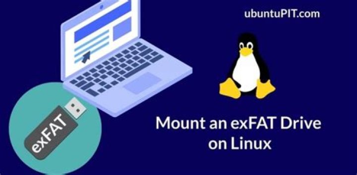 How to mount and use an exfat drive on linux