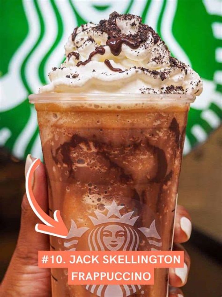 How To Order Starbucks' Jack Skellington Frappuccino Off The Secret Menu