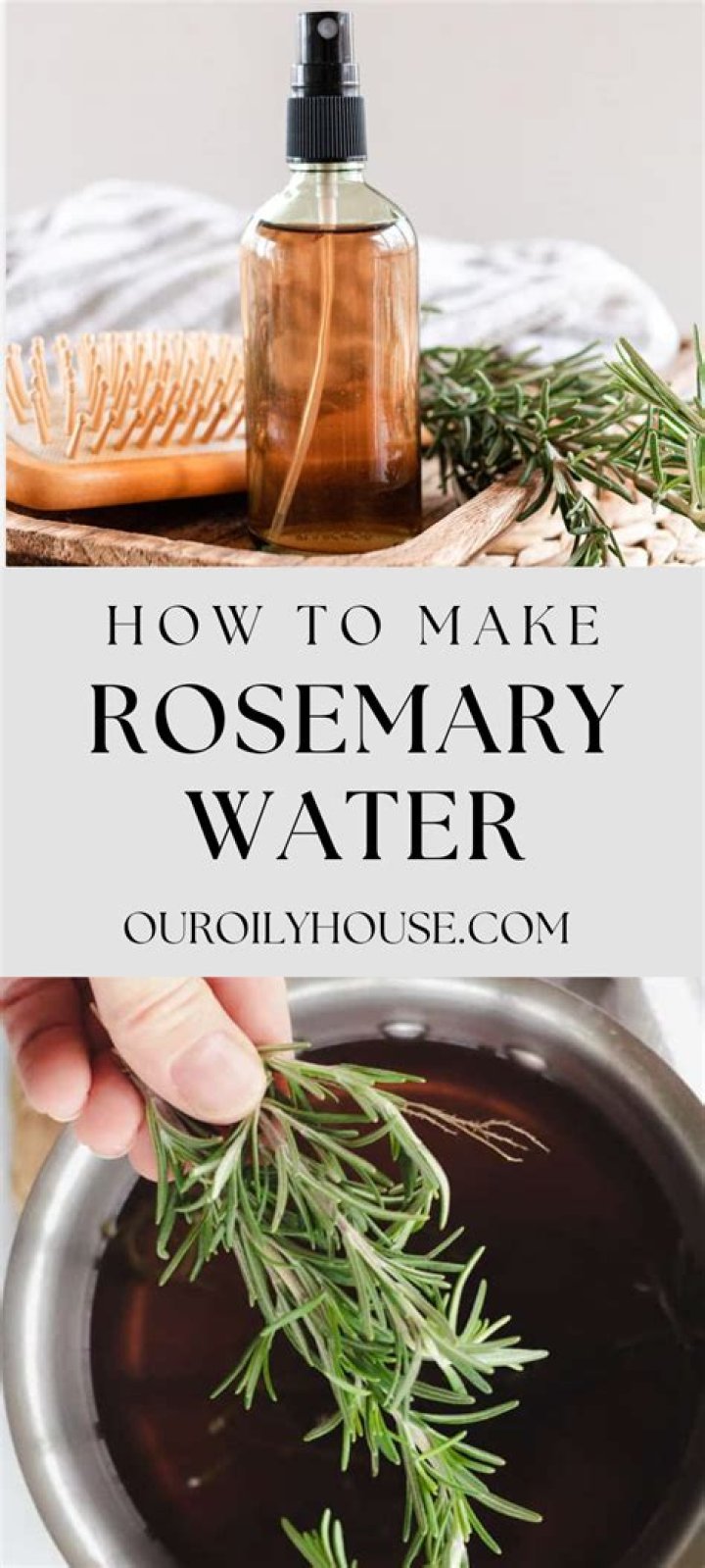 How to Prepare Rosemary for Hair
