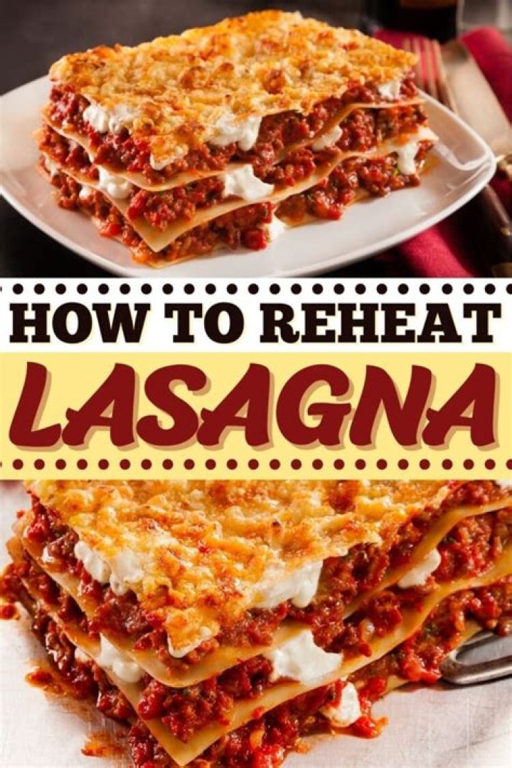 How to Reheat Lasagna So It’s Cheesy and Saucy, Not Dry