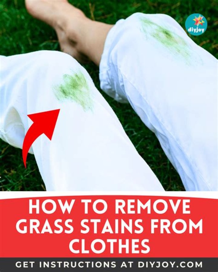 How to Remove Grass Stains from Anything