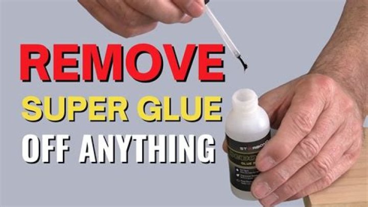 How to Remove Super Glue From Any Surface