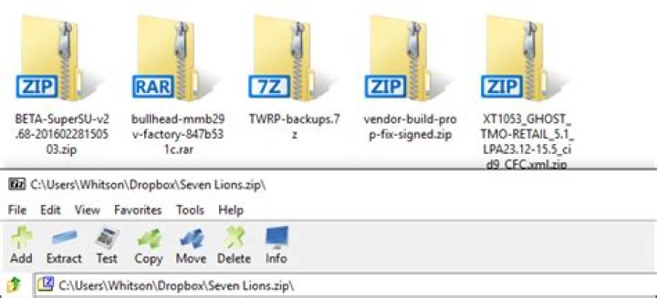 How to replace 7-zip’s ugly icons with better-looking ones