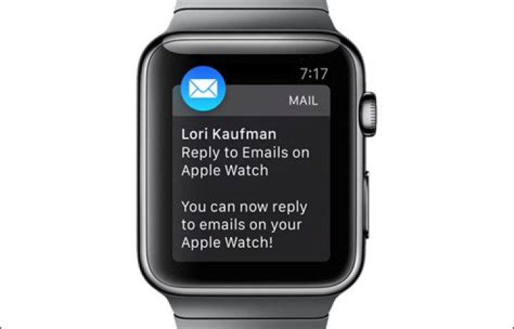 How to reply to emails on your apple watch