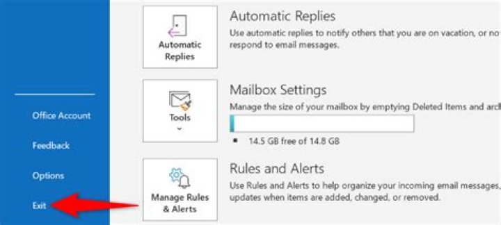 How to Restart Outlook on Windows