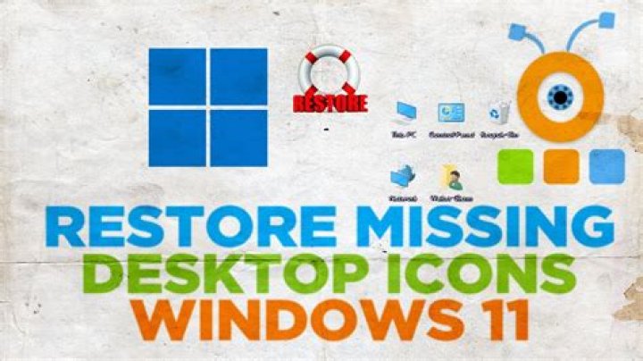 How to Restore Missing Desktop Icons on Windows 11