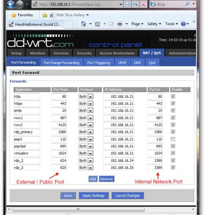 How to run multiple terminal servers on a single ip address