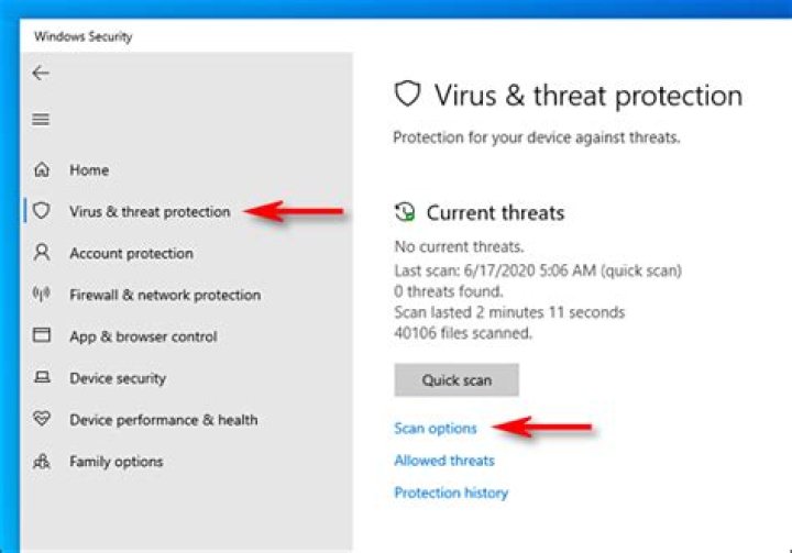 How to scan with microsoft defender antivirus on windows 10