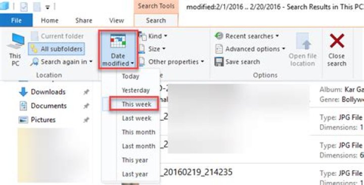 How to Search for Files from a Certain Date Range in Windows 10 and Windows 11