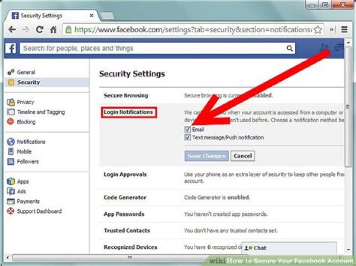 How to secure your facebook account