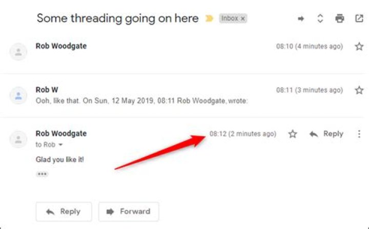 How to see new emails on top of gmail conversation threads