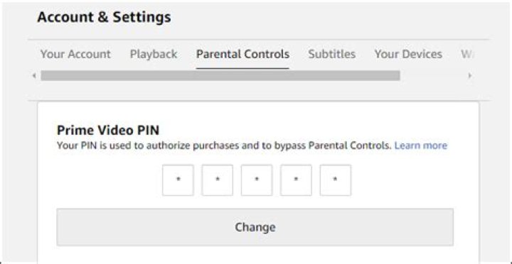 How to set up parental controls for amazon prime video