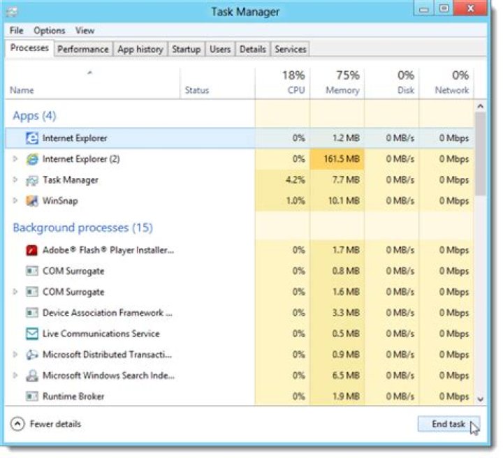 How to shut down or minimize full screen metro apps in windows 8