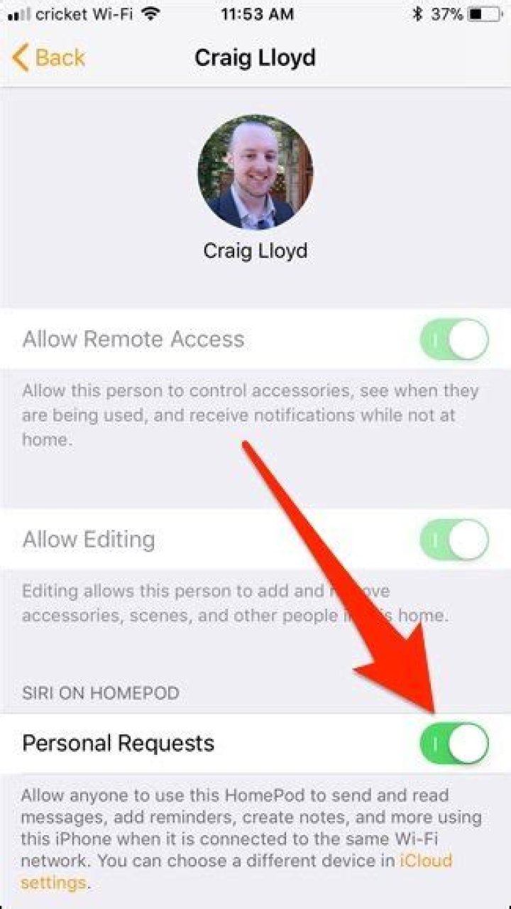 How to stop the homepod from reading your text messages to other people