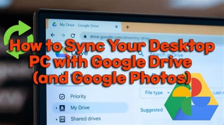 How to sync your desktop pc with google drive (and google photos)