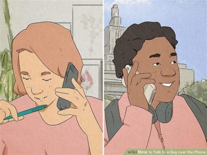 How to talk to a guy over the phone