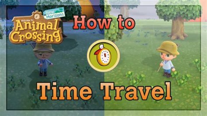 How to time travel in “animal crossing new horizons”