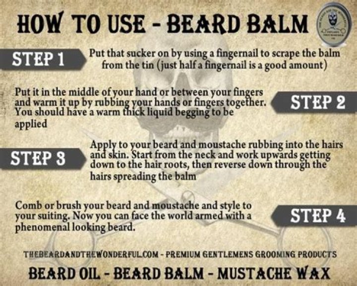 How to Use Beard Balm