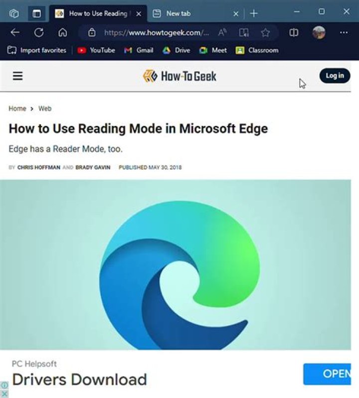How to use reading view in microsoft edge